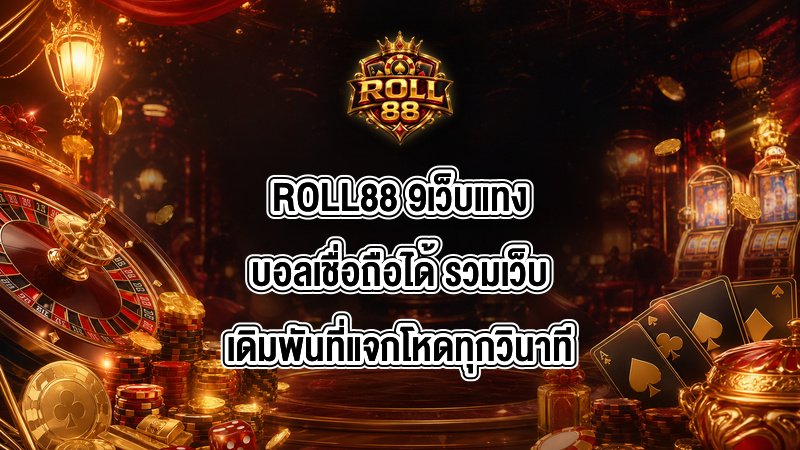 ROLL88 9เว็บแทงบอลเชื่อถือได้